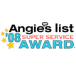 Angie's List Super Service Award 2008
